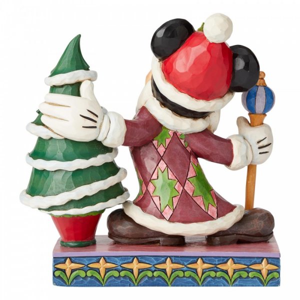Jim Shore Disney Traditions Mickey Mouse Father Christmas Figurine Jim Shore Disney Traditions Mickey Mouse Father Christmas Figurine