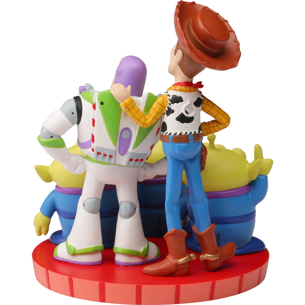 Precious Moments Disney and Pixar We Look Up To You Woody, Buzz and Martian Figurine Precious Moments Disney and Pixar We Look Up To You Woody, Buzz and Martian Figurine