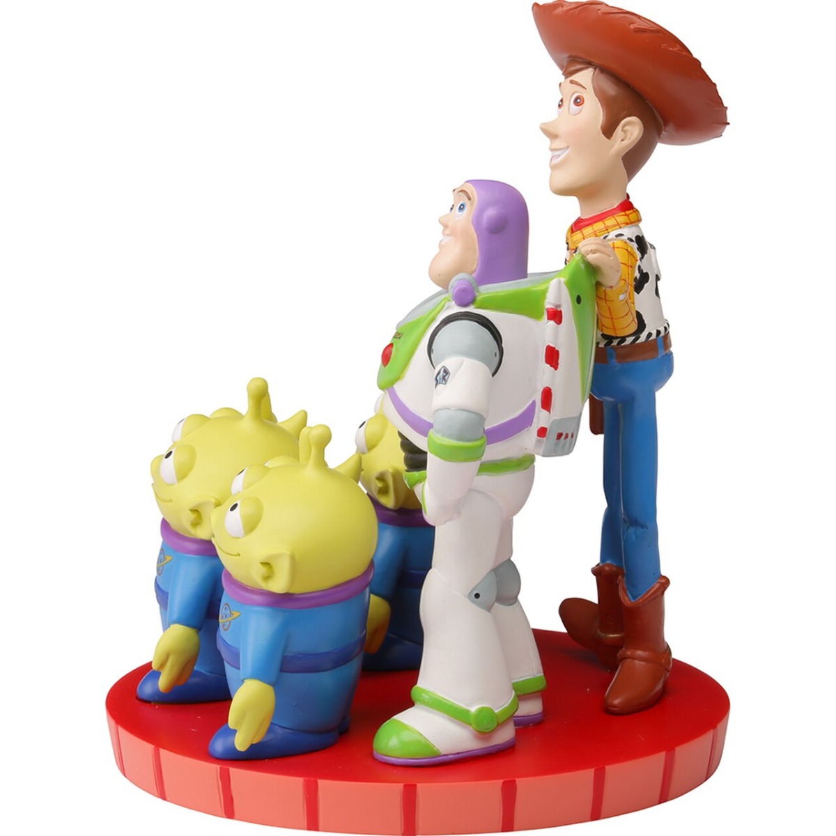 Precious Moments Disney and Pixar We Look Up To You Woody, Buzz and Martian Figurine Precious Moments Disney and Pixar We Look Up To You Woody, Buzz and Martian Figurine