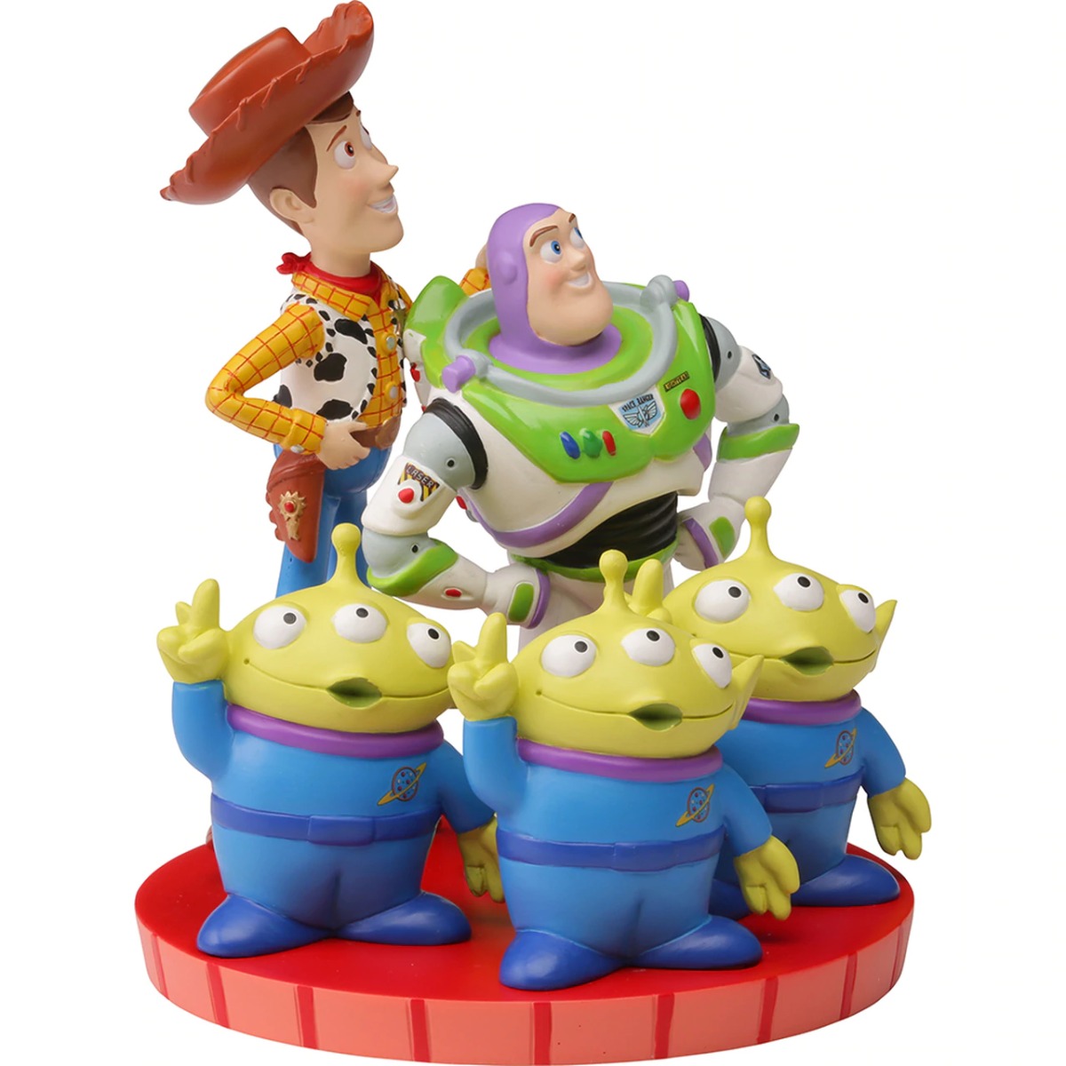 Precious Moments Disney and Pixar We Look Up To You Woody, Buzz and Martian Figurine Precious Moments Disney and Pixar We Look Up To You Woody, Buzz and Martian Figurine