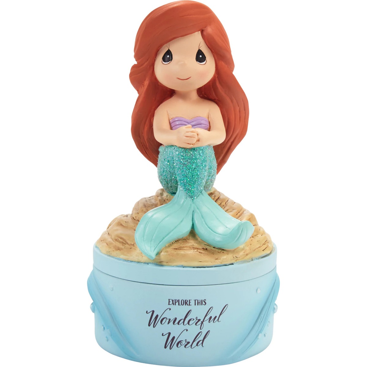 Precious Moments Disney Explore This World Covered Box Precious Moments Disney Explore This World Covered Box