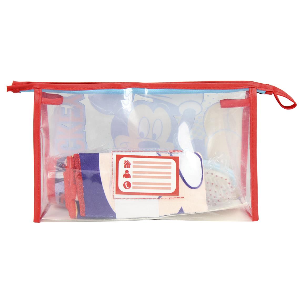 Disney Mickey Toiletries Bag Set - 2100003042 Disney Mickey Toiletries Bag Set - 2100003042