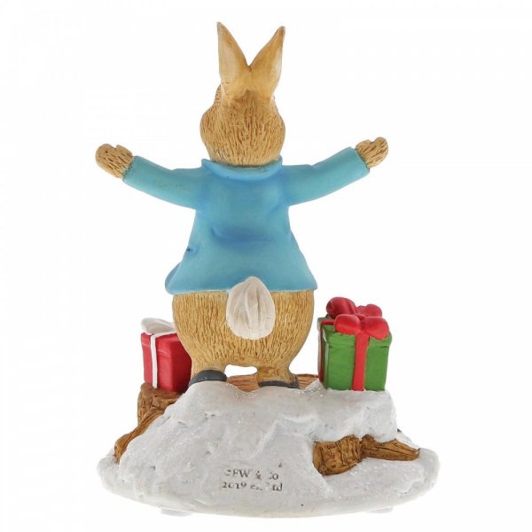 Beatrix Potter Peter Rabbit With Presents Figurine Beatrix Potter Peter Rabbit With Presents Figurine