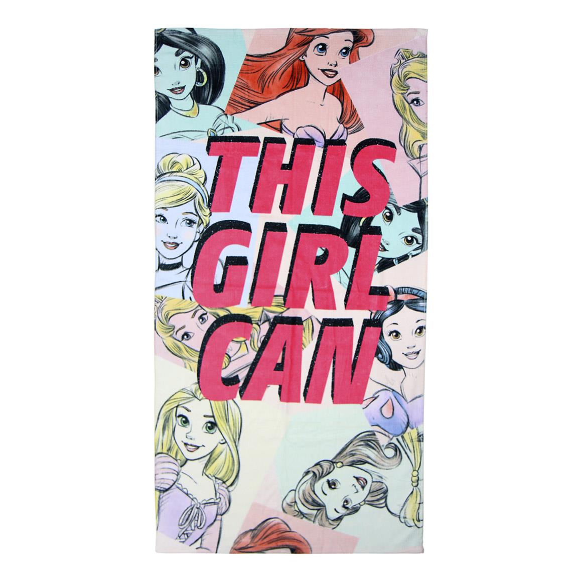 This Girl Can Princess Cotton Towel - 2200003865