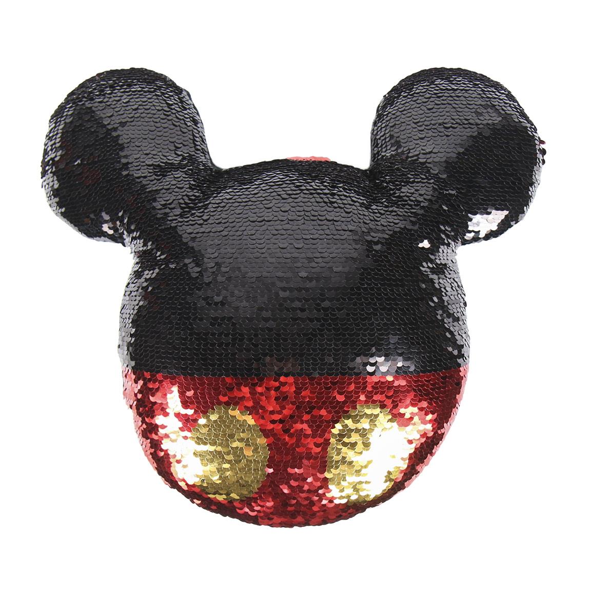 2 x Disney Mickey Mouse Sequin Cushions