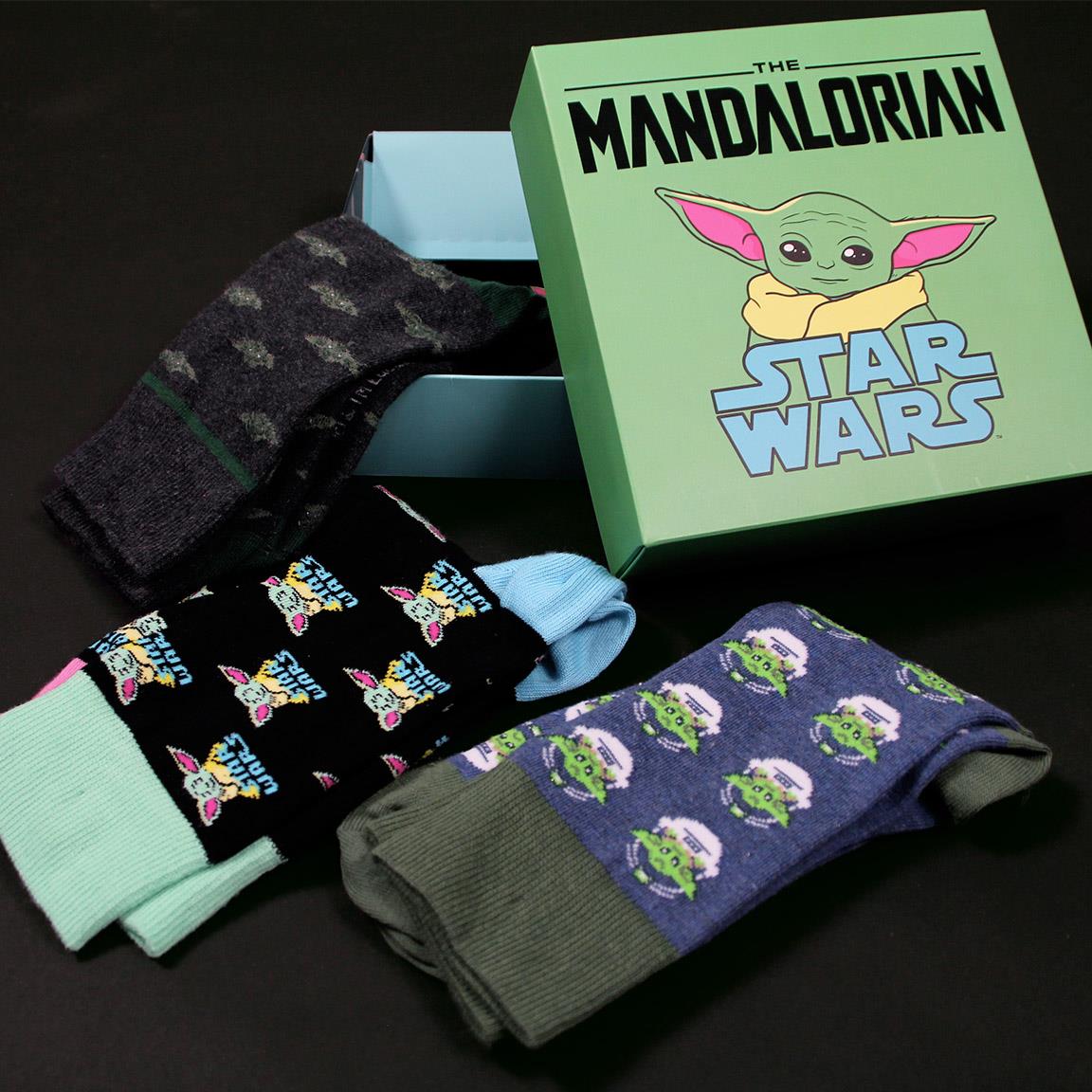 Mandalorian 3 Pack Socks Size 4/7 - 2200007098