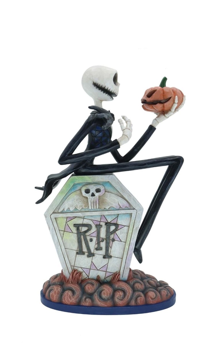 Jim Shore Disney Traditions Jack Skellington on Gravestone Jim Shore Disney Traditions Jack Skellington on Gravestone