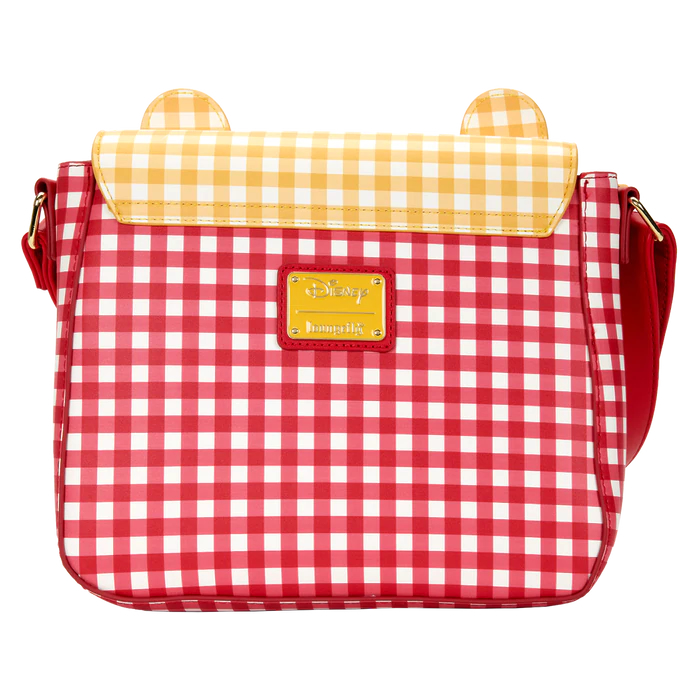 Loungefly Disney: Winnie the Pooh Gingham Crossbody Bag Loungefly Disney: Winnie the Pooh Gingham Crossbody Bag