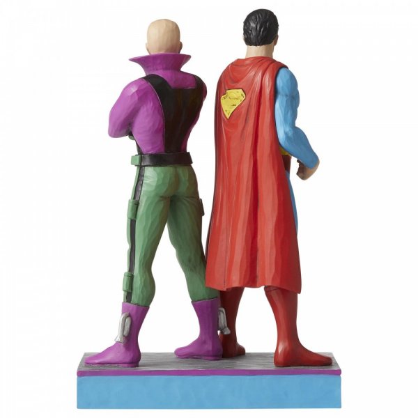 Jim Shore DC Comics Superman and Lex Luthor Figurine Jim Shore DC Comics Superman and Lex Luthor Figurine
