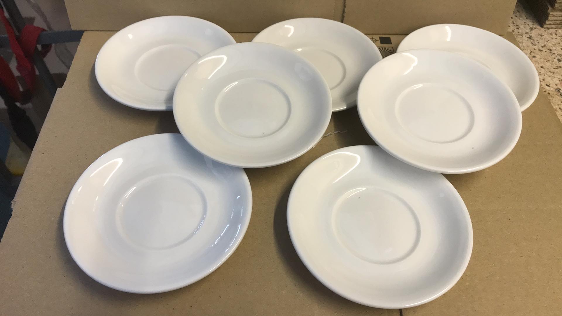 Egan Set Of 7 Espresso Saucers