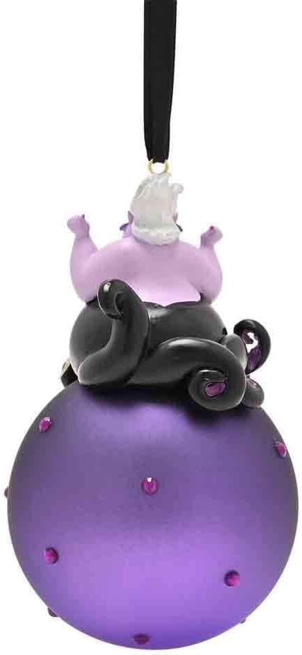 Disney Ursula On A Glass Bauble