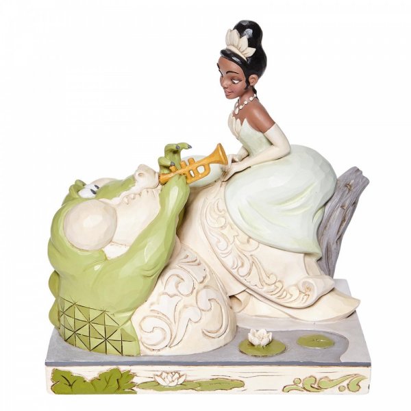 Disney Traditions Bayou Beauty - (White Woodland Tiana Figurine)