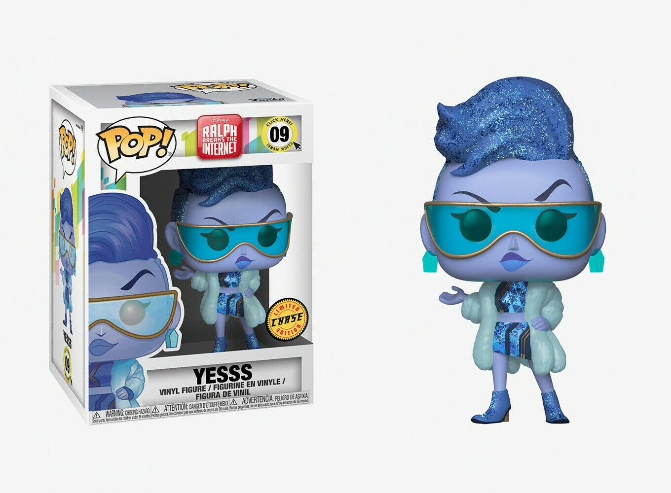 Funko Pop Vinyl Wreck it Ralph 2 Yesss Chase - 33414