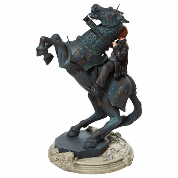 Harry Potter Ron on a Chess Horse Masterpiece Figurine Harry Potter Ron on a Chess Horse Masterpiece Figurine