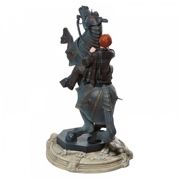 Harry Potter Ron on a Chess Horse Masterpiece Figurine Harry Potter Ron on a Chess Horse Masterpiece Figurine