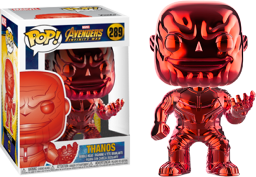 Funko Pop Vinyl Infinity War Thanos Red Chrome - 36220