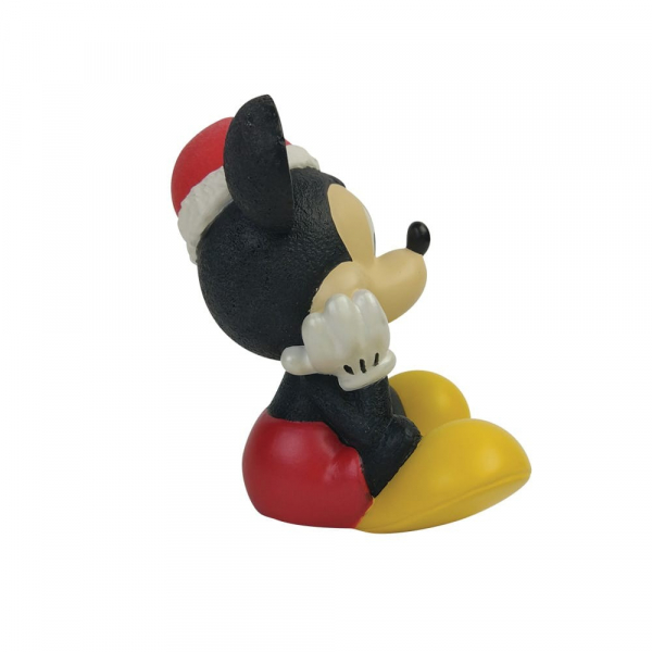D56 Christmas Mickey Mouse Figurine - 6007131 D56 Christmas Mickey Mouse Figurine - 6007131