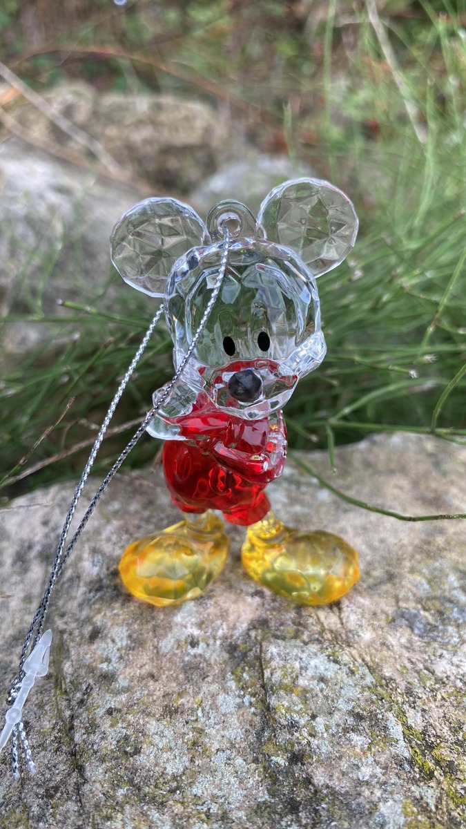 Disney 100 Acrylic Mickey Mouse Hanging Ornament