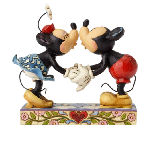 Jim Shore Disney Traditions  Smooch for My Sweetie  (Mickey & Minnie Figurine)
