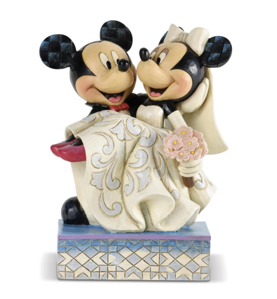 Jim Shore Disney Traditions Congratulations (Mickey & Minnie Figurine)