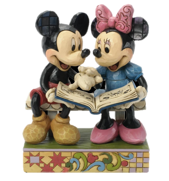 Jim Shore Disney Traditions Sharing Memories (Mickey and Minnie Figurine) Jim Shore Disney Traditions Sharing Memories (Mickey and Minnie Figurine)