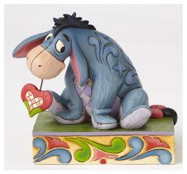 Jim Shore Disney Traditions Heart on a String (Eeyore Figurine)