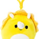 Squishmallows 3.5" Clip-On Lancaster The Triceratops