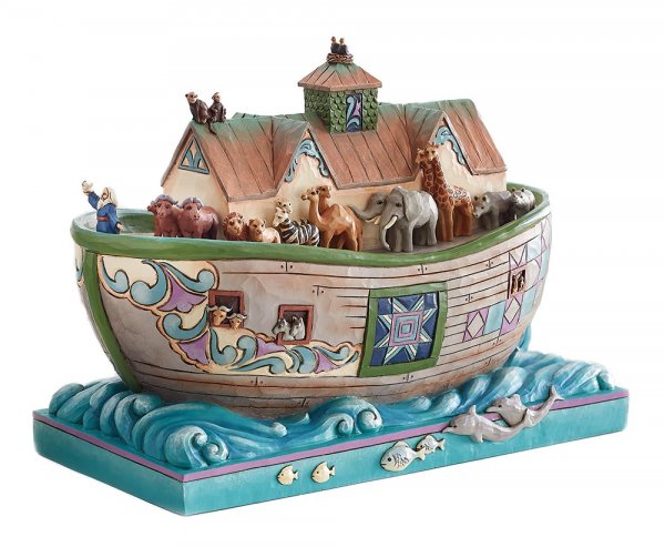 Jim Shore Heartwood Creek Noahs Ark Masterpiece Figurine Jim Shore Heartwood Creek Noahs Ark Masterpiece Figurine