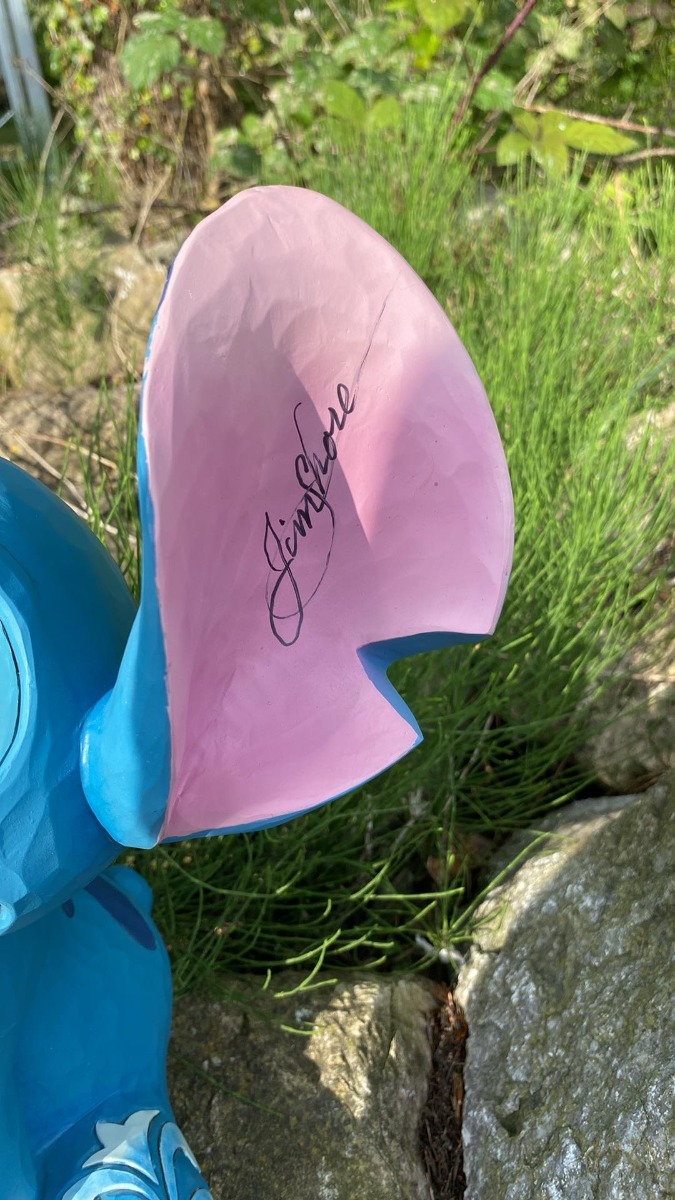 Jim Shore Disney Traditions Big Trouble (Stitch Statement Figurine) - Signed by Jim Shore Jim Shore Disney Traditions Big Trouble (Stitch Statement Figurine) - Signed by Jim Shore
