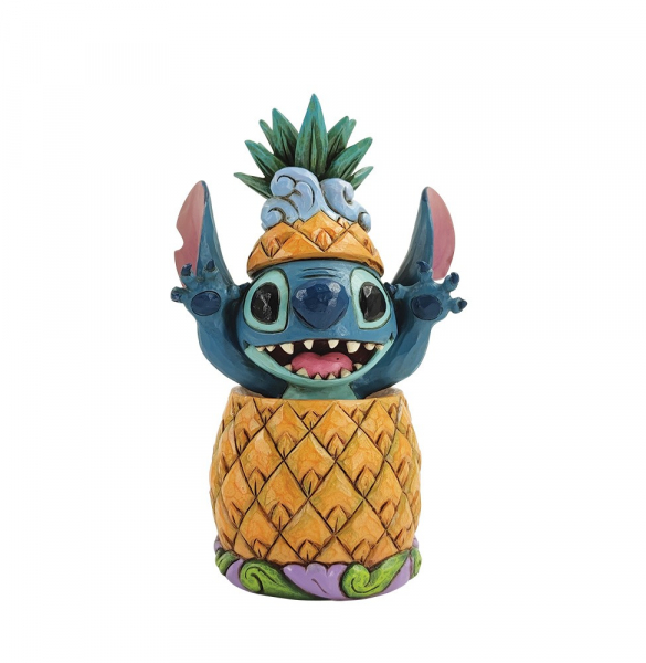 Jim Shore Disney Traditions Stitch in a Pineapple Figurine Jim Shore Disney Traditions Stitch in a Pineapple Figurine