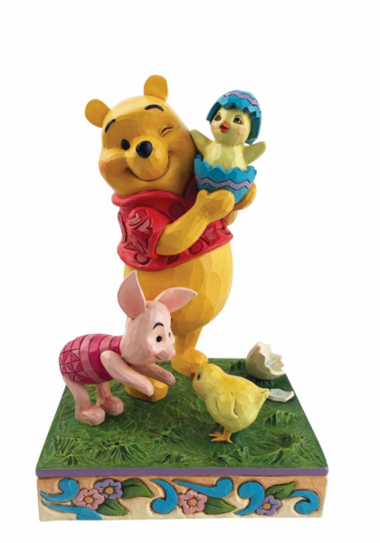 Jim Shore Disney Traditions Easter Pooh and Piglet Figurine