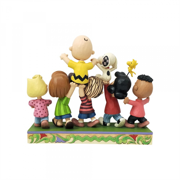 Jim Shore Peanuts Gang Celebration Figurine - 6006932 Jim Shore Peanuts Gang Celebration Figurine - 6006932