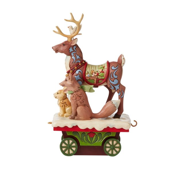Jim Shore Heartwood Creek Reindeer Train Car Jim Shore Heartwood Creek Reindeer Train Car