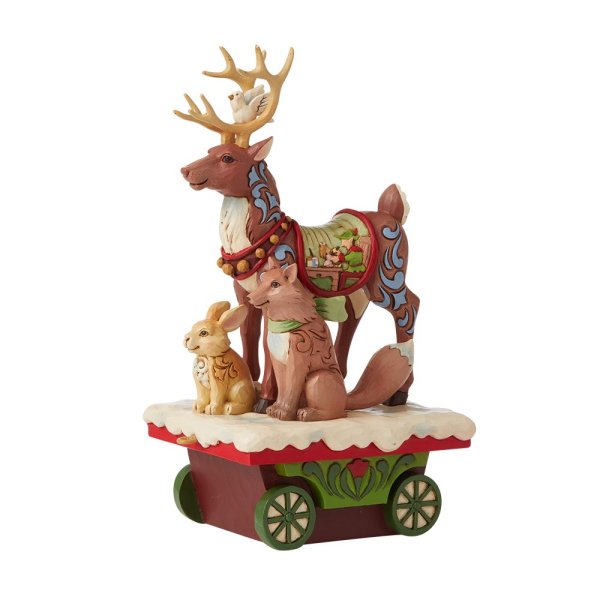 Jim Shore Heartwood Creek Reindeer Train Car Jim Shore Heartwood Creek Reindeer Train Car