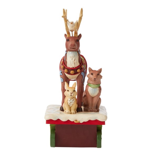 Jim Shore Heartwood Creek Reindeer Train Car Jim Shore Heartwood Creek Reindeer Train Car
