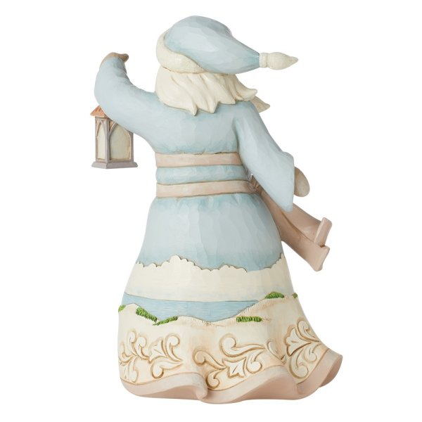 Jim Shore Heartwood Creek Santa with Lighthouse Scene Figurine