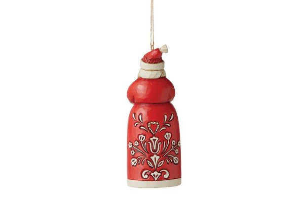 Jim Shore Heartwood Creek Santa Hanging Ornament