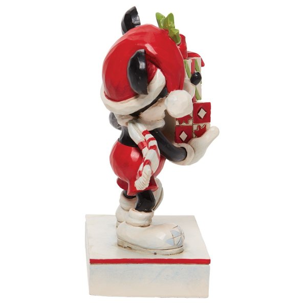 Jim Shore Disney Traditions Christmas Mickey Mouse with Presents