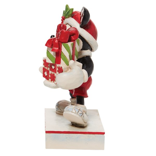Jim Shore Disney Traditions Christmas Mickey Mouse with Presents