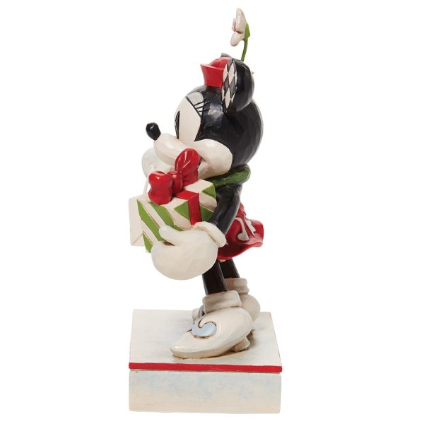 Jim Shore Disney Traditions Christmas Minnie Mouse with Presents Jim Shore Disney Traditions Christmas Minnie Mouse with Presents