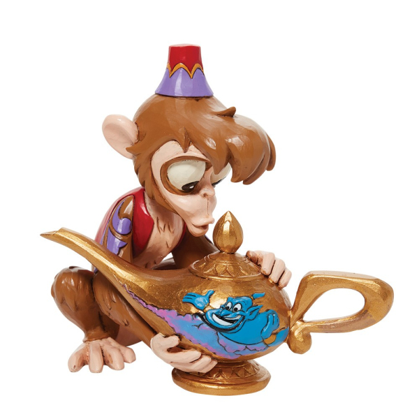 Jim Shore Disney Traditions Abu with Genie Lamp