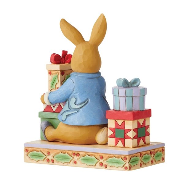 Jim Shore Beatrix Potter Peter with Presents Figurine Jim Shore Beatrix Potter Peter with Presents Figurine