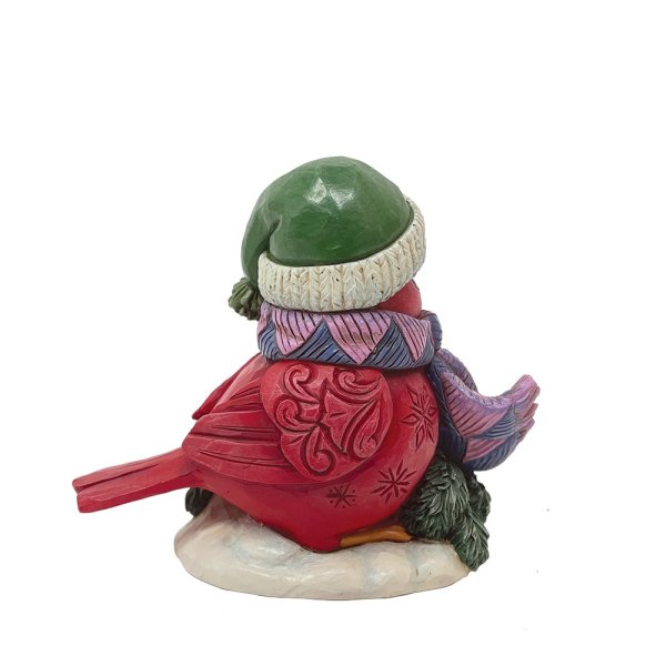 Jim Shore Heartwood Creek Christmas Cardinal Mini Figurine