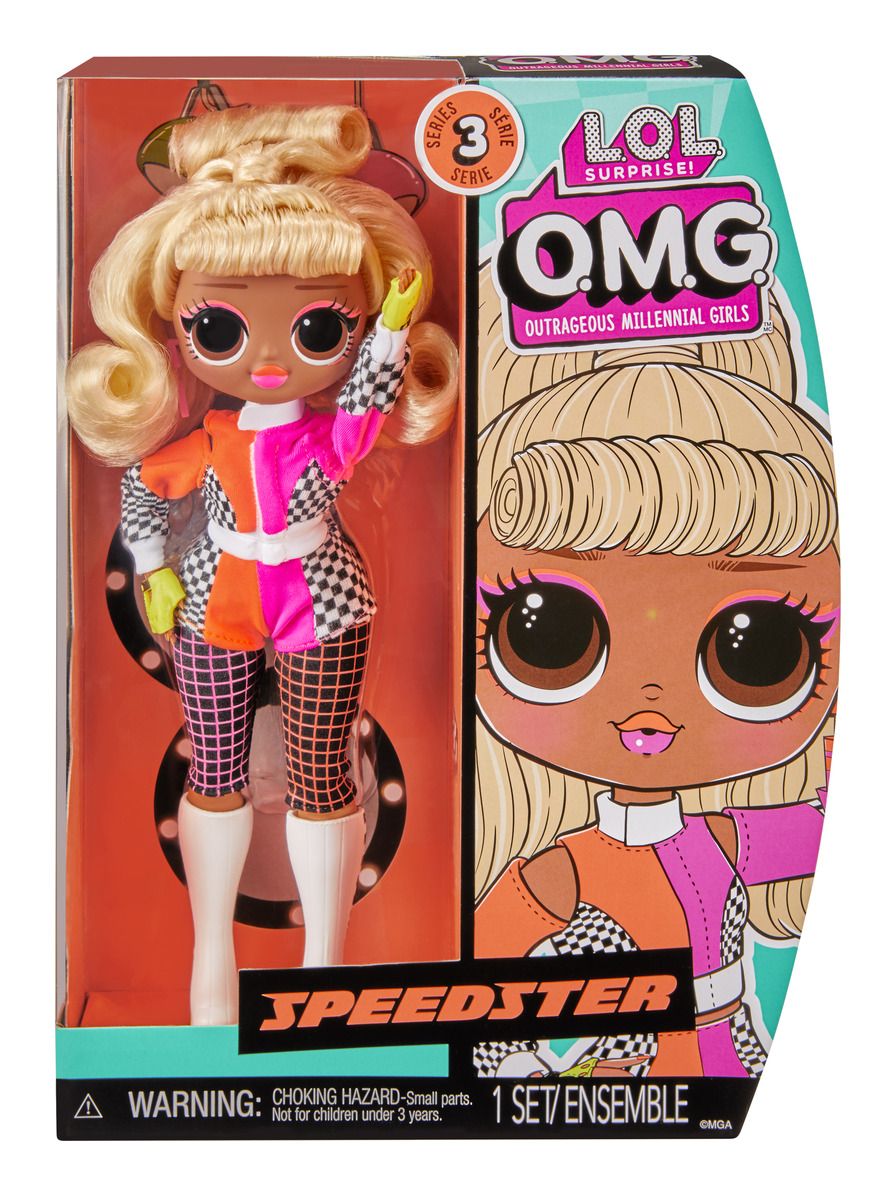 L.O.L Surprise OMG Speedster Doll Series 3 L.O.L Surprise OMG Speedster Doll Series 3