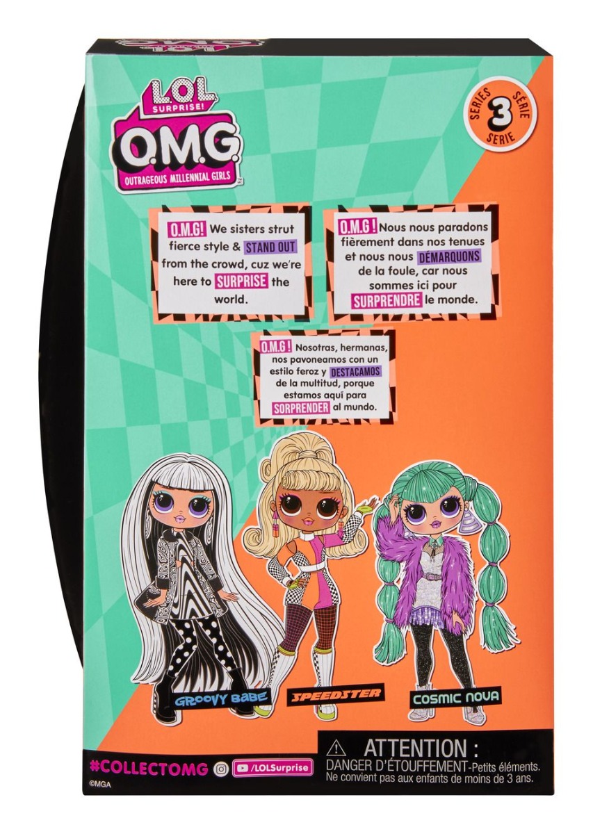 L.O.L Surprise OMG Speedster Doll Series 3 L.O.L Surprise OMG Speedster Doll Series 3