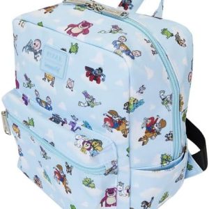 Loungefly Toy Story Movie Collab All Over Print Nylon Mini Backpack