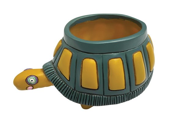 Allen Designs Baby Flipper Turtle Planter Allen Designs Baby Flipper Turtle Planter
