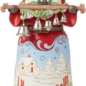Jim Shore Heartwood Creek 18th Annual Song Series Santa with Bells Figurine