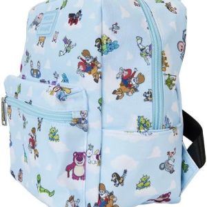 Loungefly Toy Story Movie Collab All Over Print Nylon Mini Backpack