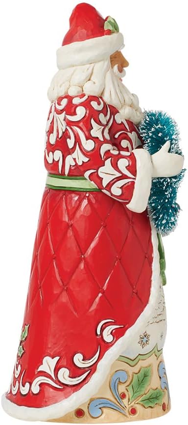 Jim Shore Heartwood Creek 18th Annual Song Series Santa with Bells Figurine Jim Shore Heartwood Creek 18th Annual Song Series Santa with Bells Figurine